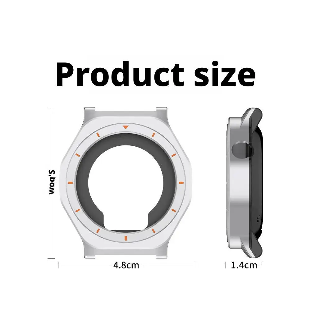 For CMF BY NOTHING Watch Pro 2 Watch Metal Case Dustproof Shock Resistant And Fall Resistant Hard Shell For Smartwatch