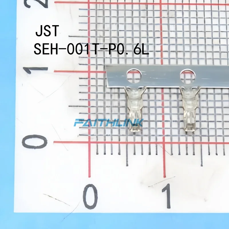 

50PCS SEH-001T-P0.6L JST Connector 2.5mm mother rubber shell terminal Applicable wire: AWG #32 to #22