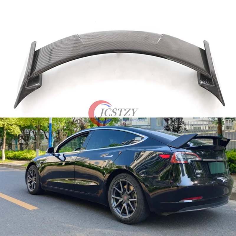 For Tesla Model 3 Highland 2017-2023 Body Kit Front Lip Side Skirt Rear Spoiler Model 3 CMST Style Tuning Exterior
