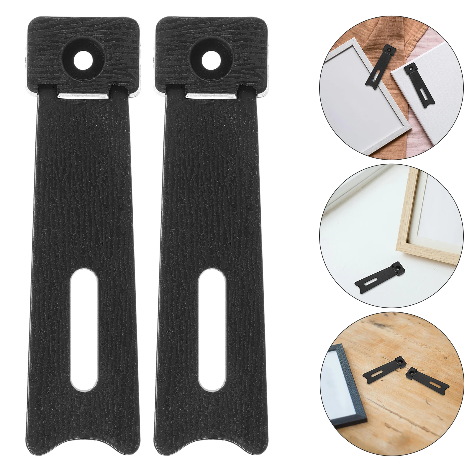 

Picture Frame Easel Stand Self-Adhesive Design for All Sizes Sturdy Support Easy Install Versatile Display Solution