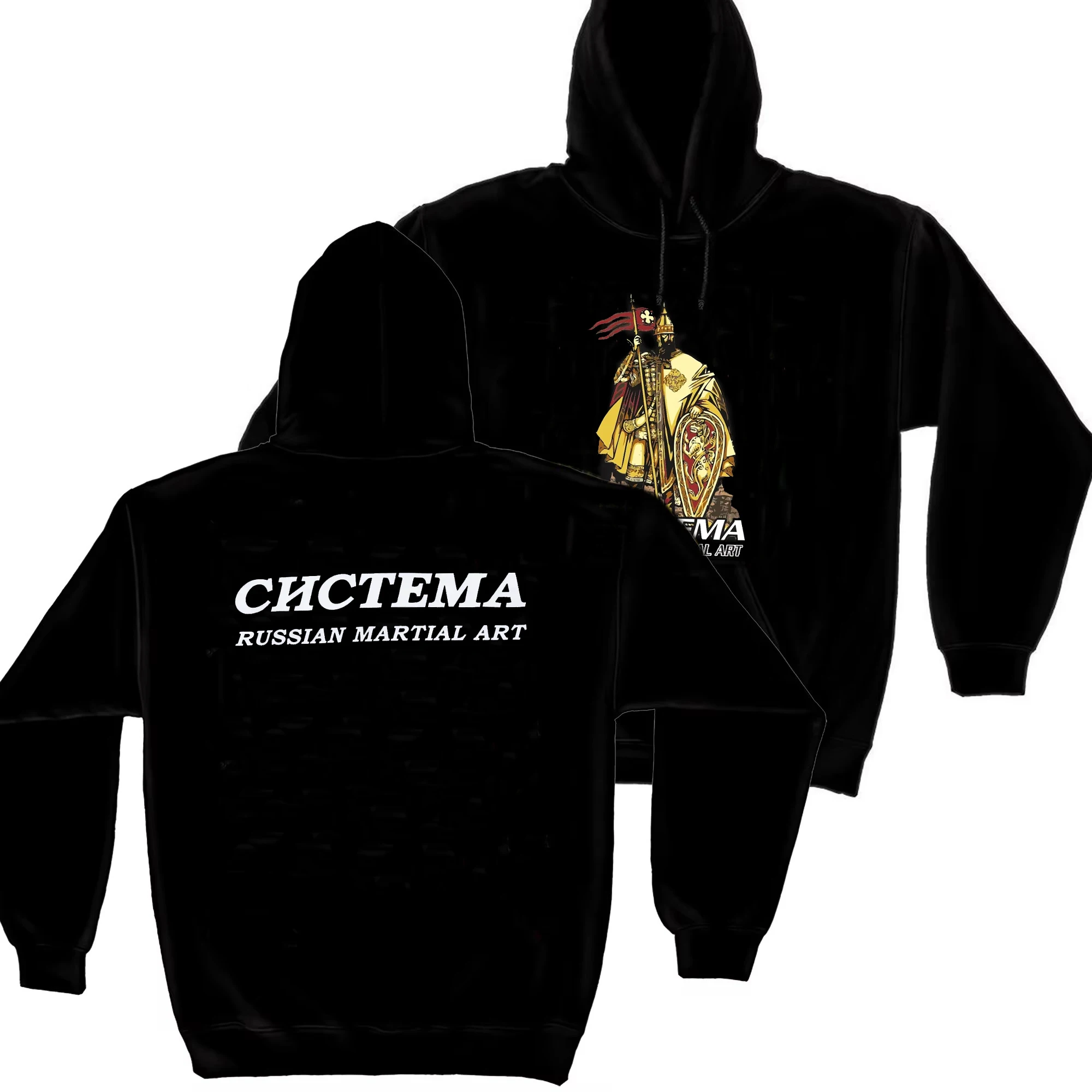 

Russian Martial Arts Systema Slavic Warrior Pullover Hoodie Comfortable Cotton Casual Mens Sweatshirts Fashion Streetwear