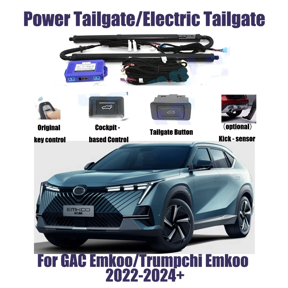 For GAC Emkoo/Trumpchi Emkoo 2022 2023 2024+ Car Automatic Lifting kit Opening Trunk Intelligent Electric Lift Tailgate