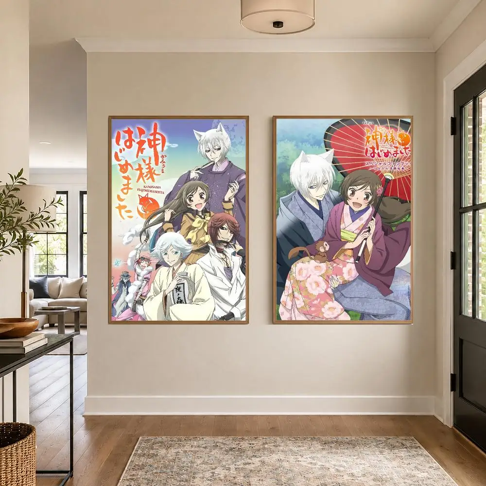 Anime K-Kamisama Kiss Poster Graphic Wall Art Poster HD Waterproof PP Paper Print for Bedroom Living Room Office Decor Gift