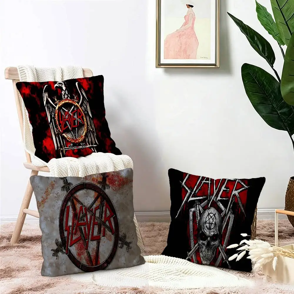 S-Slayers Band 45*45cm Cushion Cover Pillow Cover Decor Pillowcase Home Pillowcase for Couch Pillow