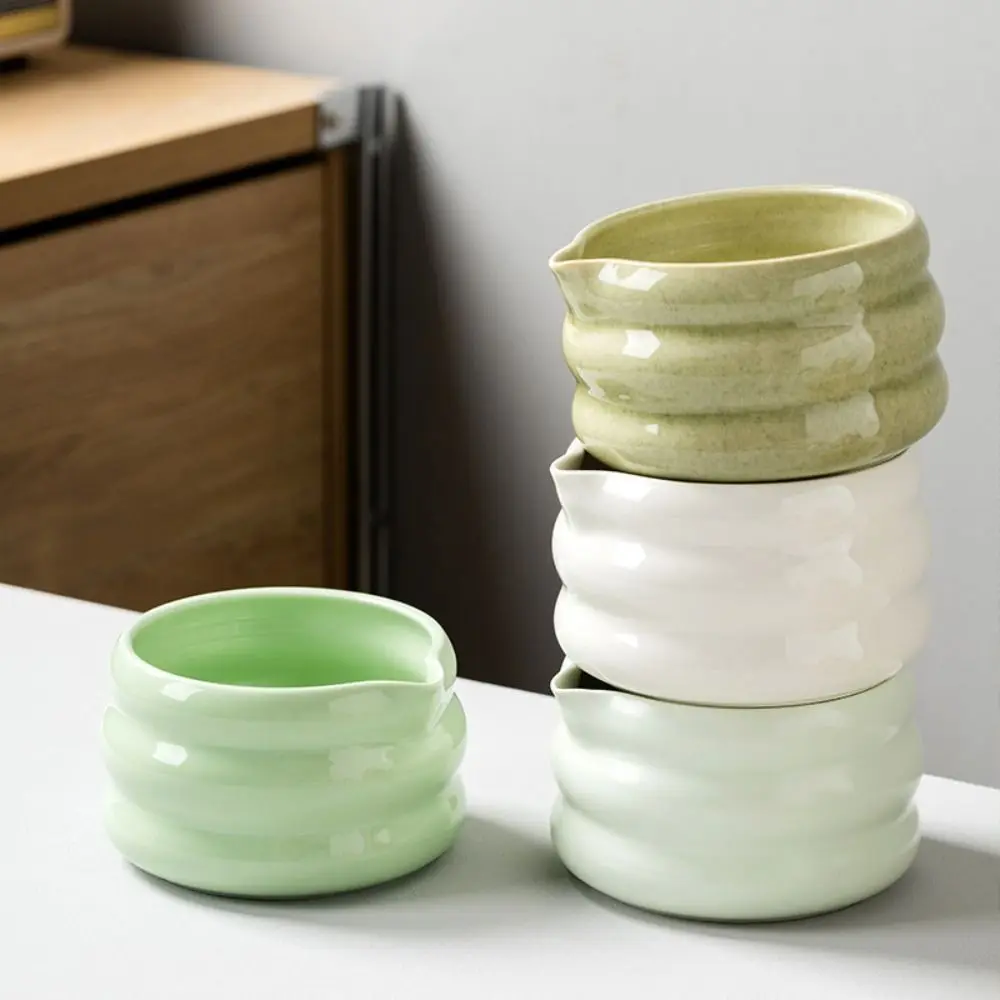 

Ceramic Matcha Tea Set Large Capacity Smooth Matcha Bowl Durable High Temperature Resistant Green Tea Maker Cup