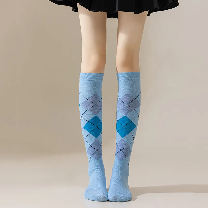 جوارب طويلة لطيفة على شكل فتاة - طراز أنثوي - جوارب نسائية ناعمة وعصرية لفصل الربيع #5