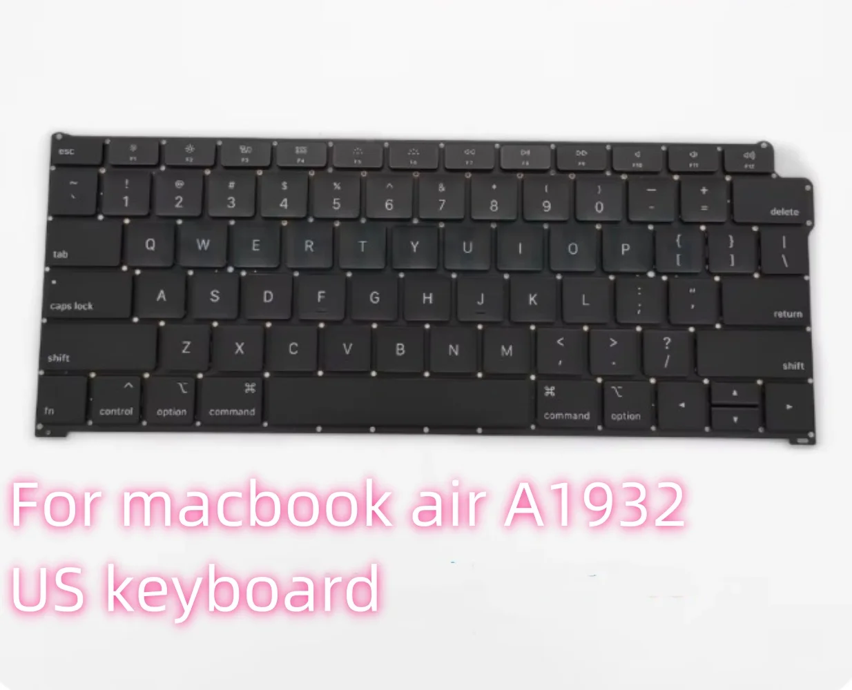 

New Laptop A1932 US USA English Keyboard for MacBook Air Ret 13.3" Retina A1932 MRE82 MVFH2 EMC 3184 2018 2019 Years
