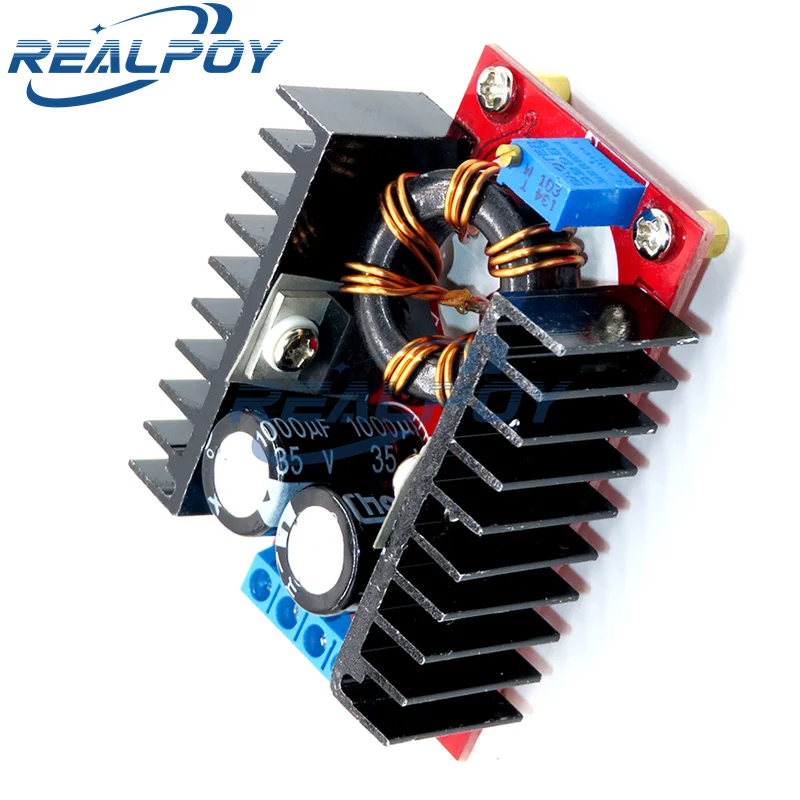 10-30V to 12-35V Step Up 150W 10A DC DC Boost Converter Car Power Supply Module LED Driver Charger Adjustable Voltage Regulator