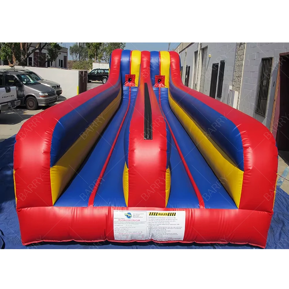 

High Quality Inflatable Bungee Run Interactive Game Inflatable Jumping Trampoline Bungee Run