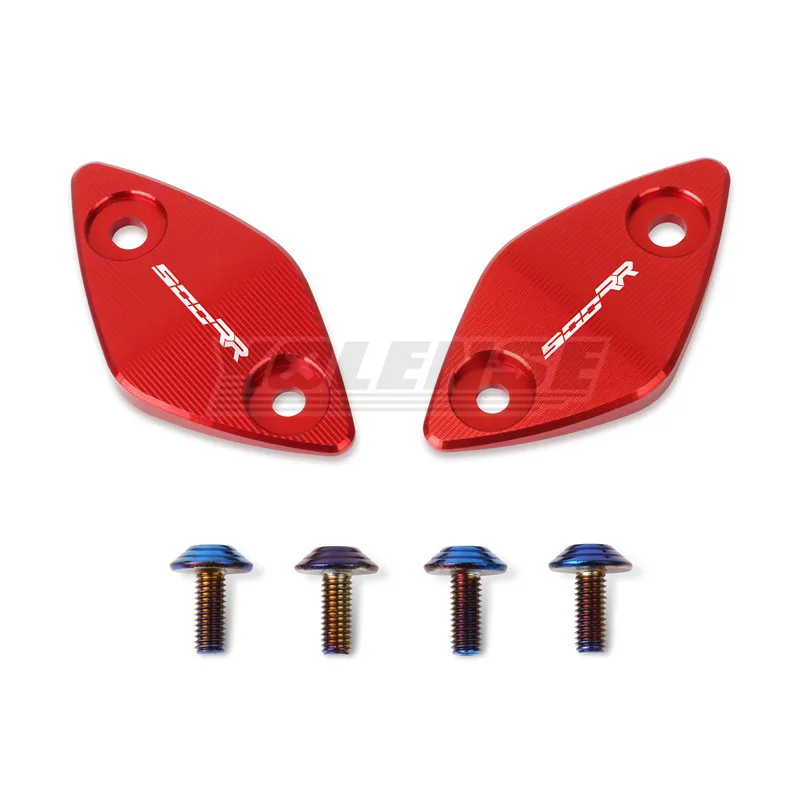Fit For ZXMOTO ZXJC 500RR 500 RR Motorcycle Mirror Seat Cover Rearview Seat Driven Mirrors Base Bracket Sets