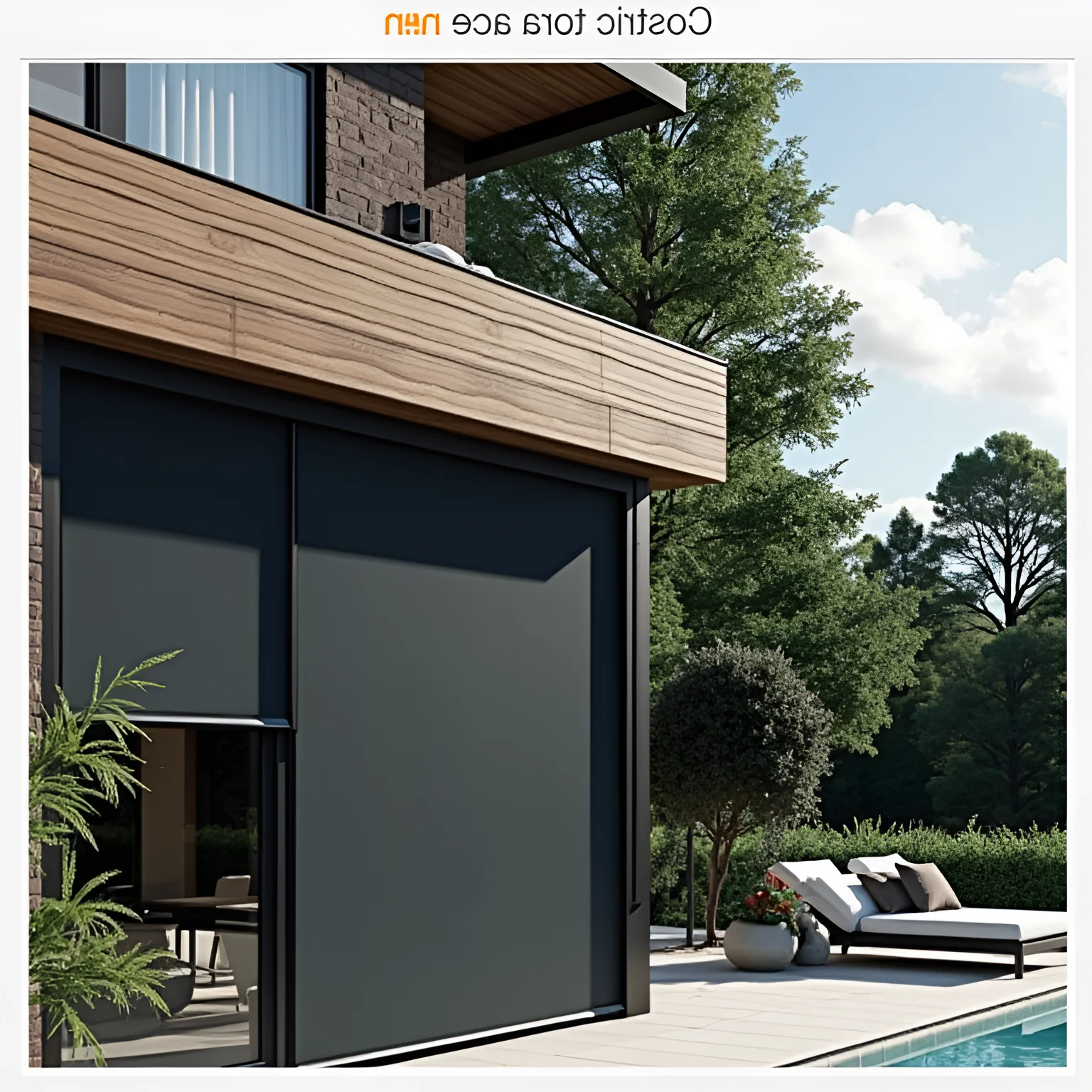 Modern Automatic Window Curtain Bluetooth Opener Roller Shutter Design Outdoor Electric Vertical Smart Blinds Pattern Electronic