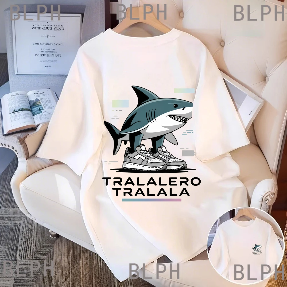 Camiseta deportiva para padres e hijos | Versión de artista internacional de Shan Hai Jing, camiseta holgada de tendencia totalmente decorada