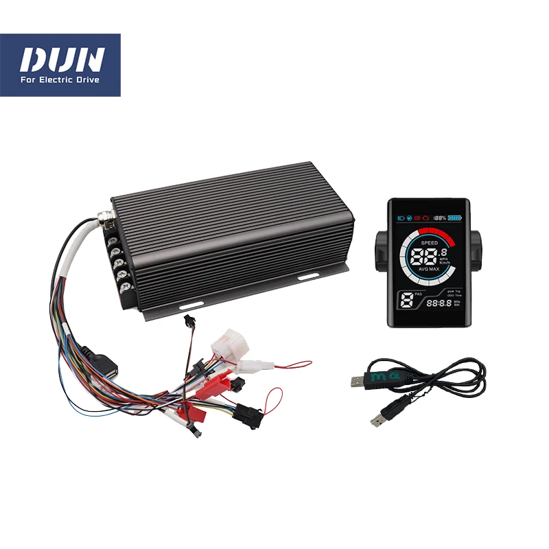 Sabvoton Motor Controller Kits 100A 2KW-3KW SVMC72100 V1 UKS2 Display for Electric Bicycle Scooter