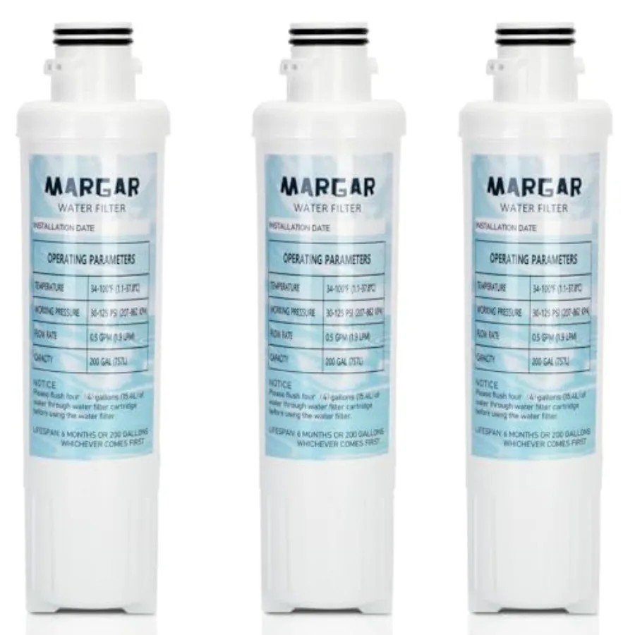 

Фильтрующий картридж, совместимый с Midea ® Сменные фильтры для воды моделей MRS26D5AST и MRQ22D7AST для Sharp ® Фильтры SJWF00