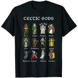 Celtic Mythology Gods Norse Vi king Warriors Nordic Men T-Shirt Short Sleeve Casual Cotton O-Neck Summer Shirts