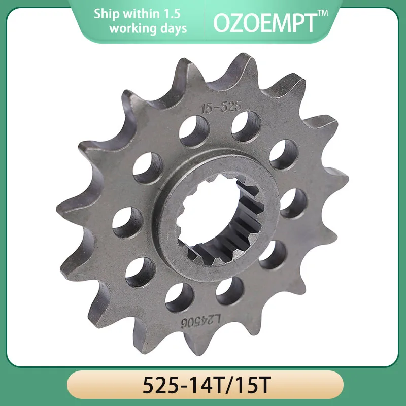 OZOEMPT（525-14T/15T）Motorcycle Rear Sprockets For Trium-ph 600 Daytona 03-04 Speed Four 03-05 600TT 00-04 650Daytona  2005