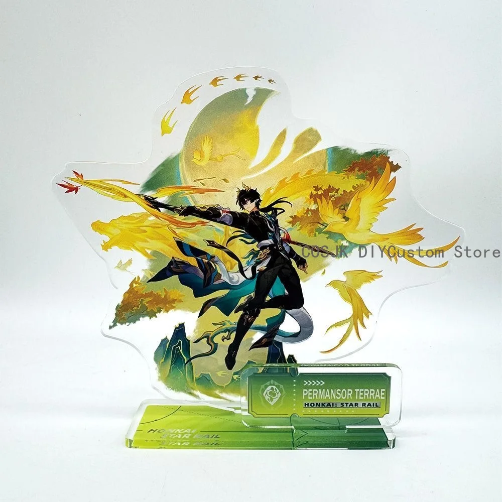 

Honkai：Star Rail Aino Evernight‌ Dan Heng Permansor Terrae‌ Acrylic Ornament Stand Figure Model Display Plate Desktop Decoration