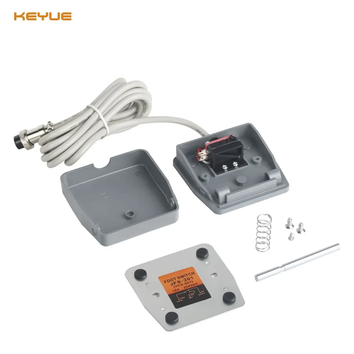 KEYUE Foot Pedal Switch Control TIG Welding Machine With 2pin Plug And 2 Meter Wire