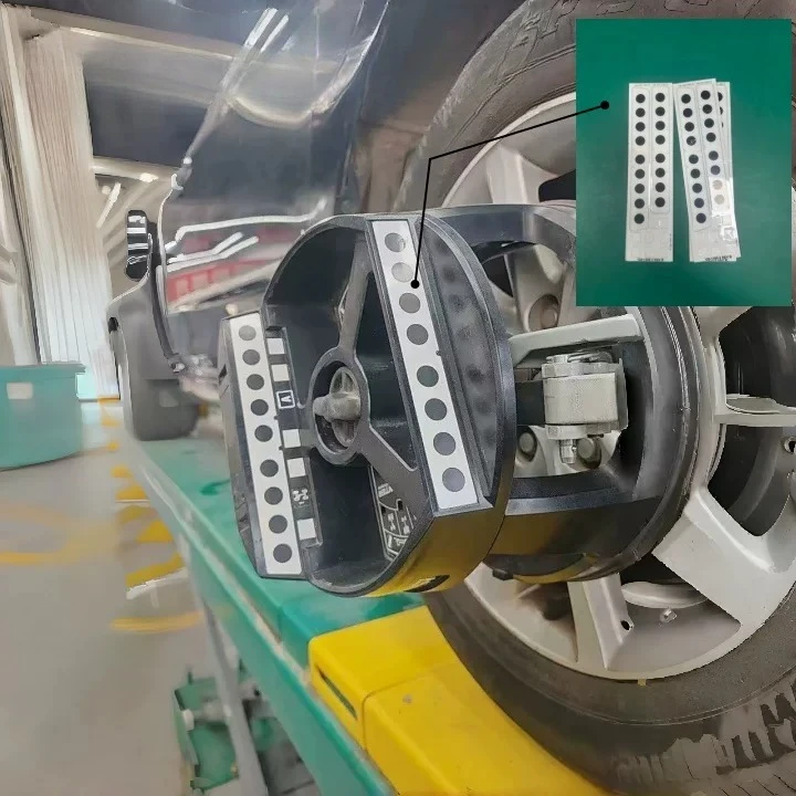 For HUNTER 3D Wheel Aligner Reflective Target Plate Reflector Sticker Four Wheel Alignment Machine Replacement Spare Parts