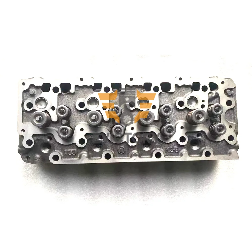 For KUBOTA engine parts Hyster H155FT Forklift V3600 Cylinder Head complete assy with gasket bolt