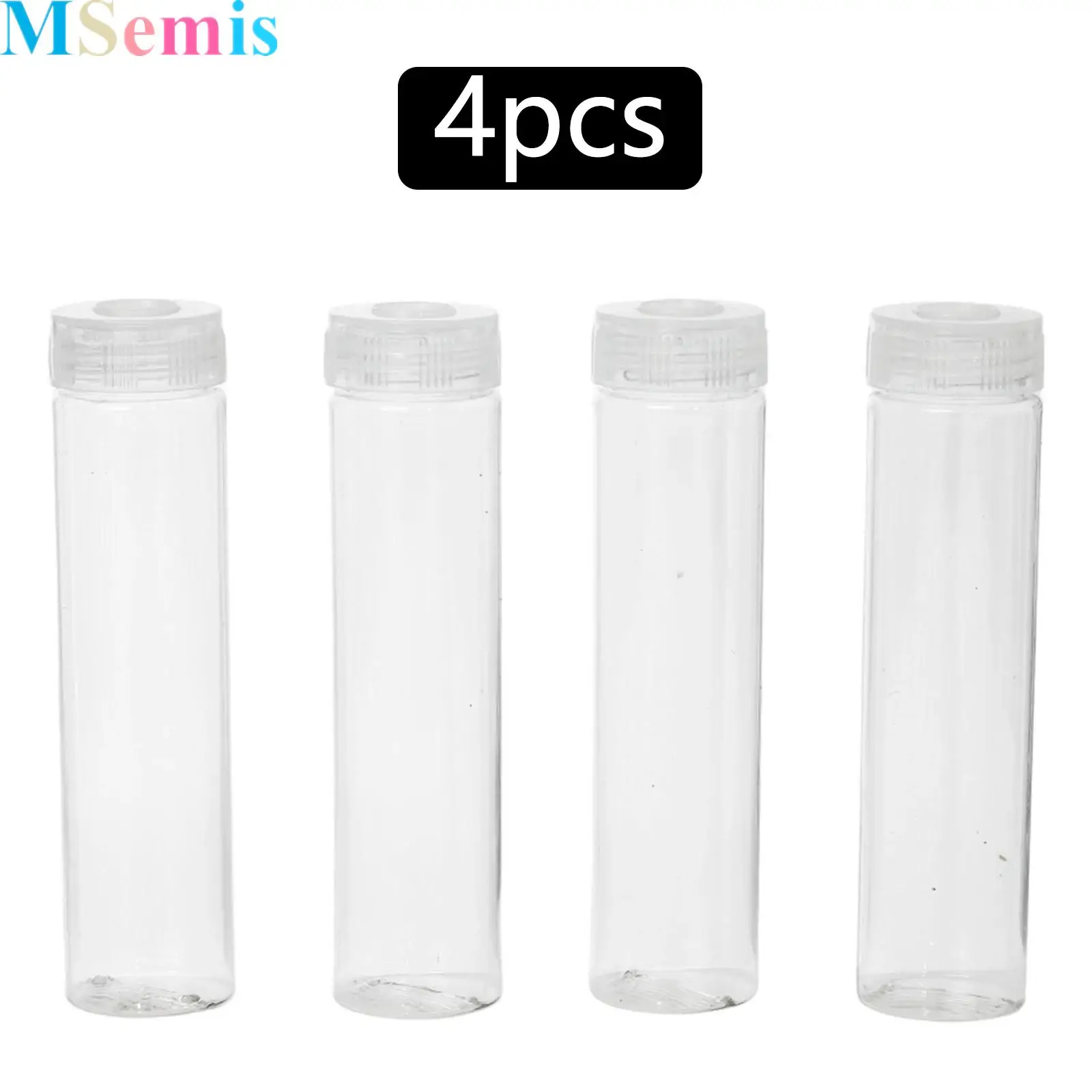 

4Pcs Clear Test Tubes for Plant Propagation Test Tube Bottom Propagation Tubes Hydroponic Test Tube for Hydroponic Flowers