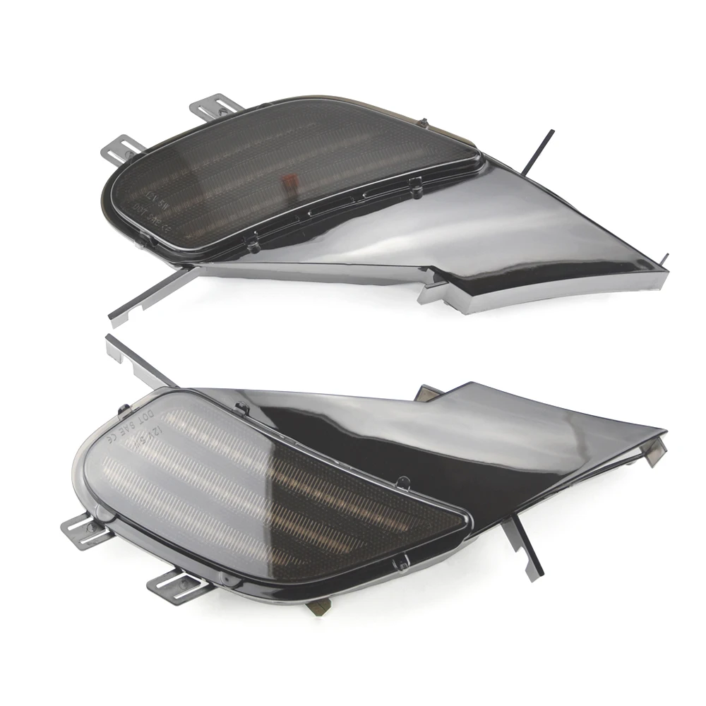 

Для Porsche Cayenne 955 2003-2006 OEM # 95563103310 2 шт. светодиодный динамический янтарный указатель поворота боковое крыло габаритный фонарь