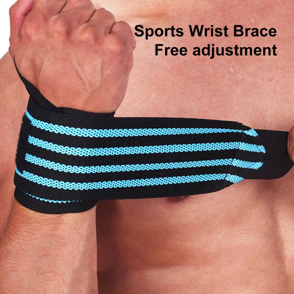 Strap Wristband 1 Pc Comfortable Compression Impact Resistant  Weight Lifting Wrist Brace Strap Sports Wear