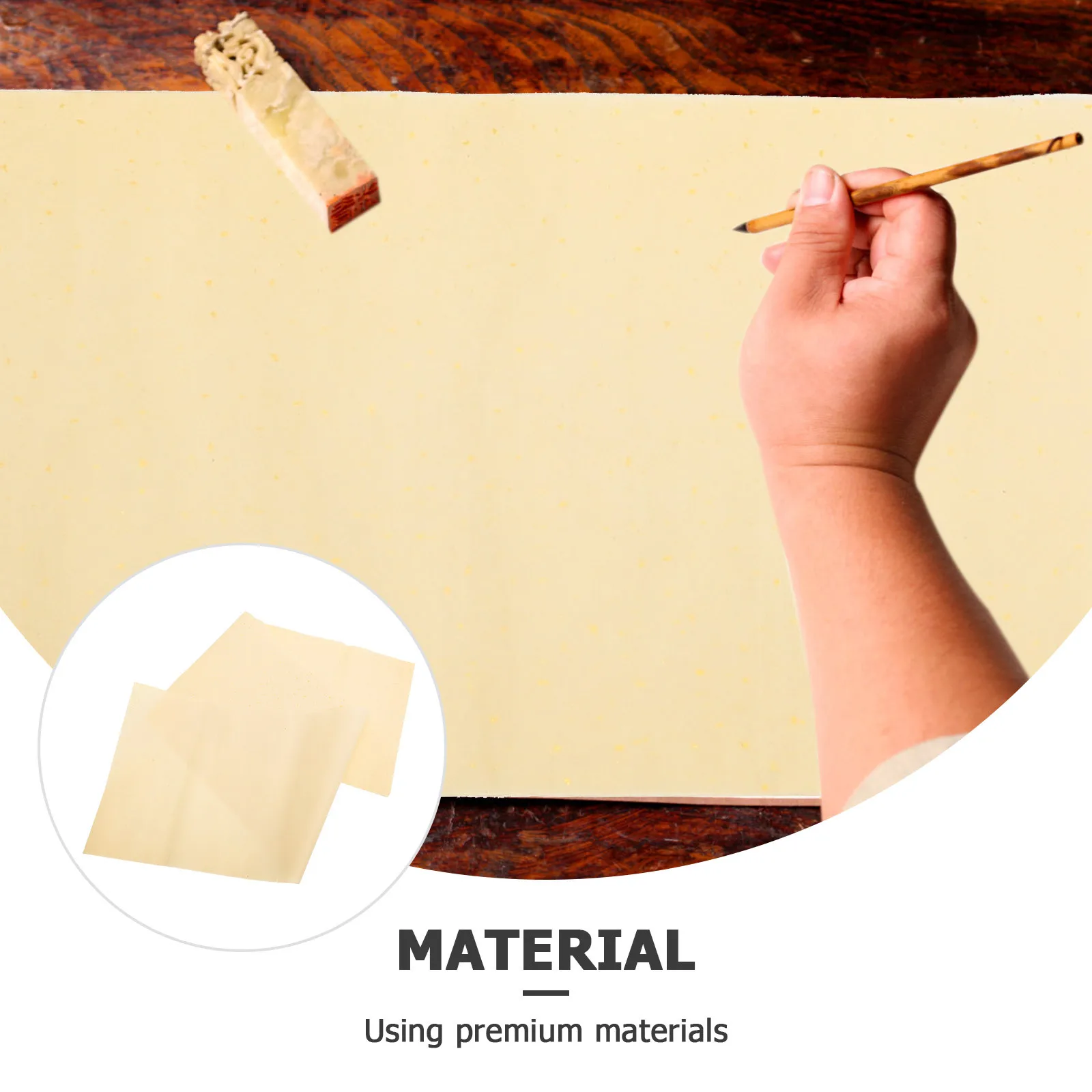 

50 Pcs Rice Paper Painting Calligraphy Xuan Dedicated Chinese Writing Sumi Practice