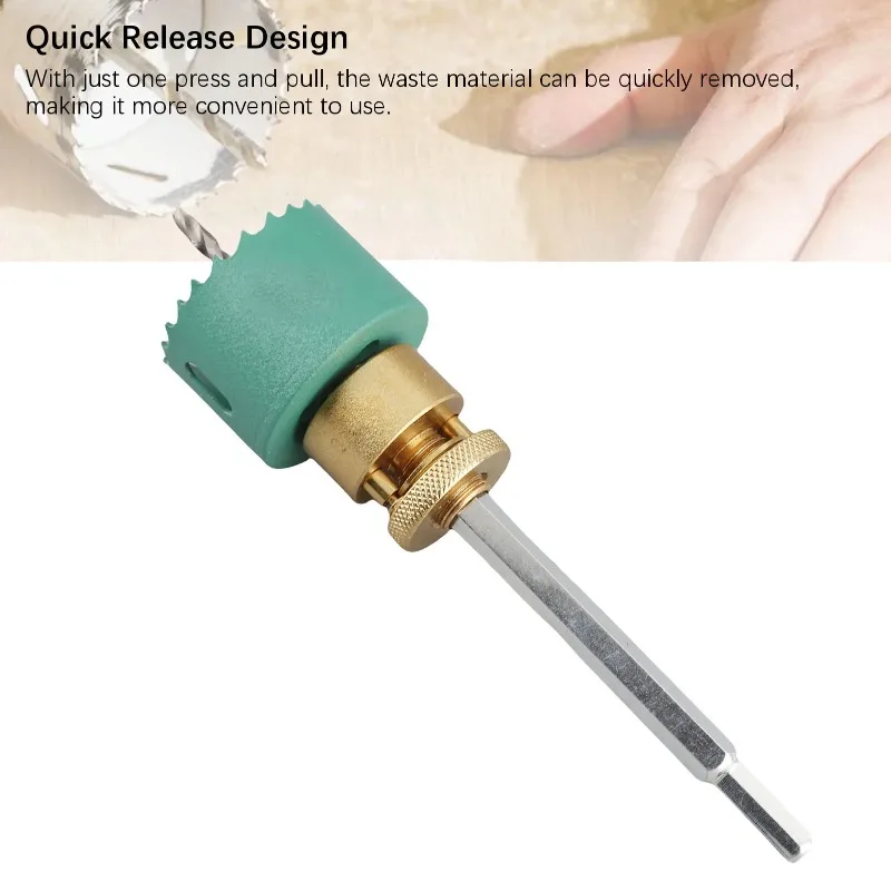 Hole saw for hand drills, ceiling drilling cutter, hexagonal handle, alloy steel embedded lighting fixtures