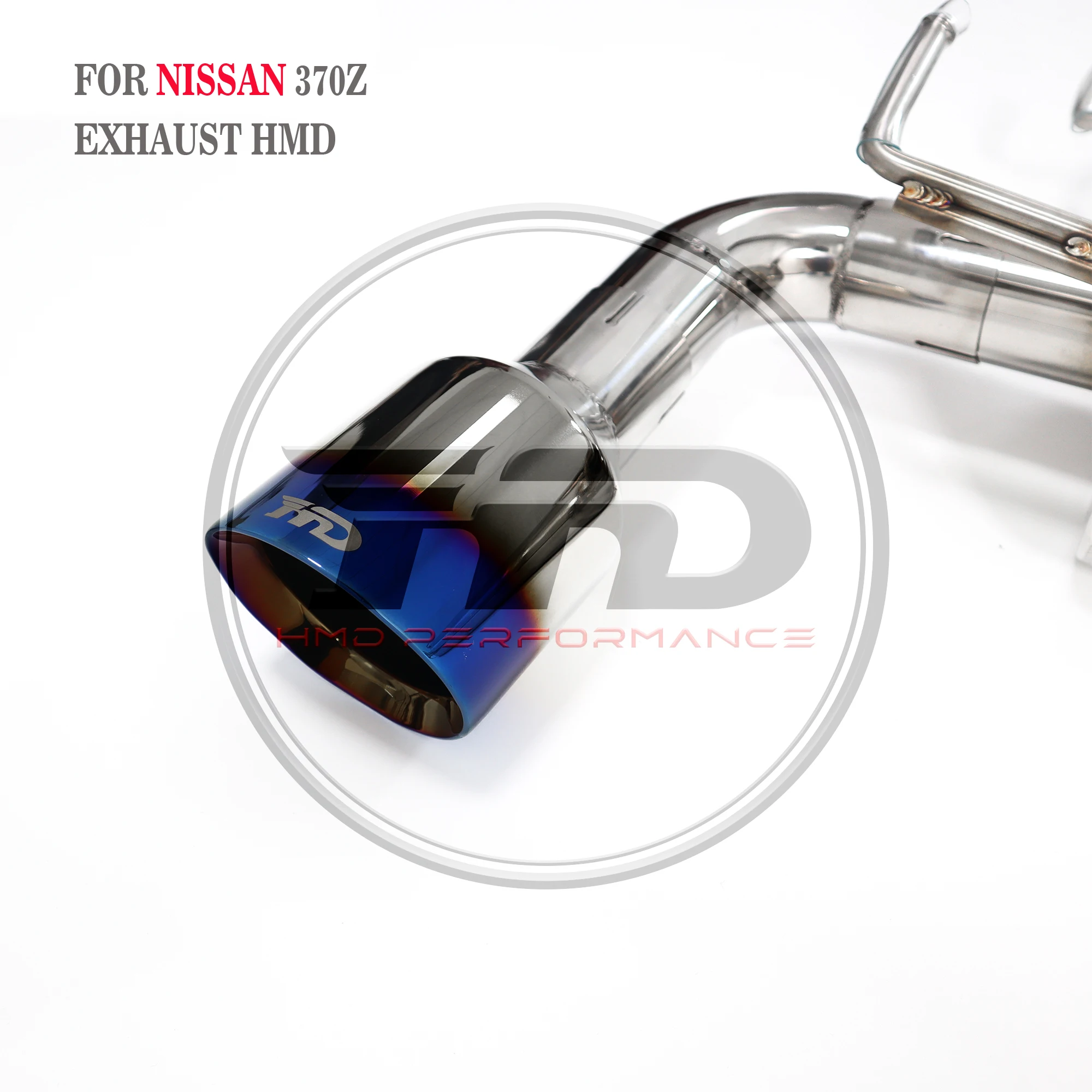 

High Quality Catback For Nissan 370Z Stainless Steel Electronic Valve Muffler Tips Car Parts Non-destructive Installation HMD