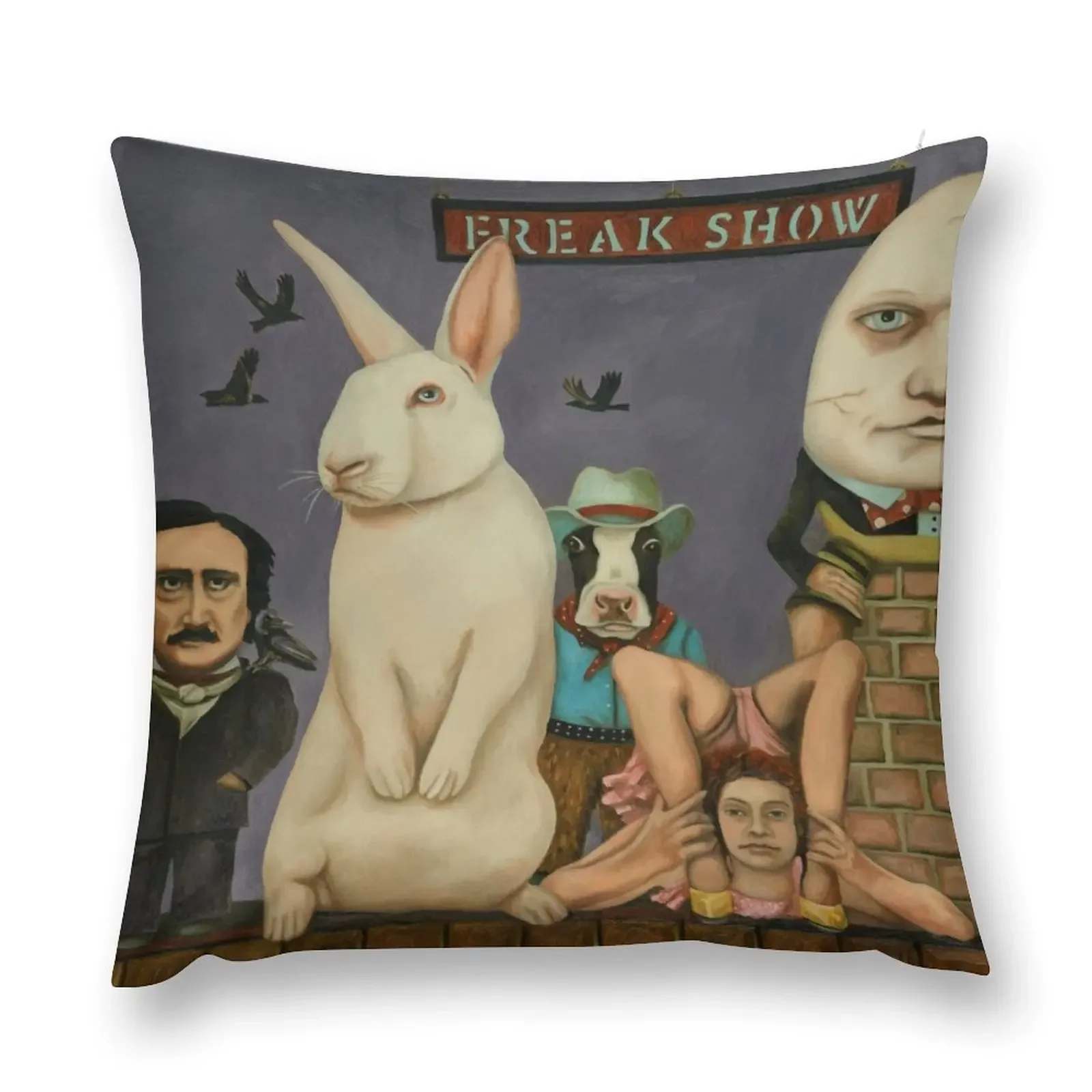 Freak Show Throw Pillow luxury sofa pillows Decorative Sofa Cushion Cushion Cover Set luxury decor pillow