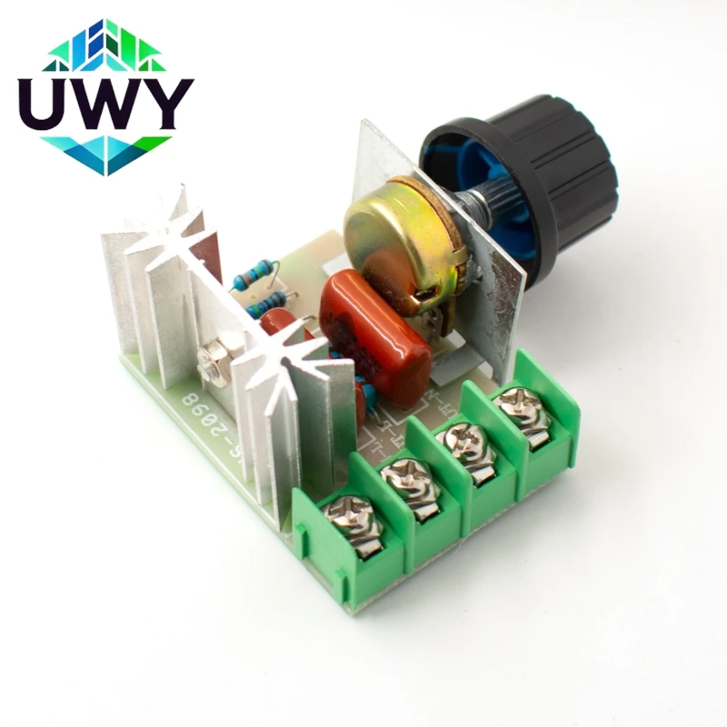 Thyristor Voltage Regulator Module AC 220V 2000W Motor Speed Controller Electronic Voltage Regulation