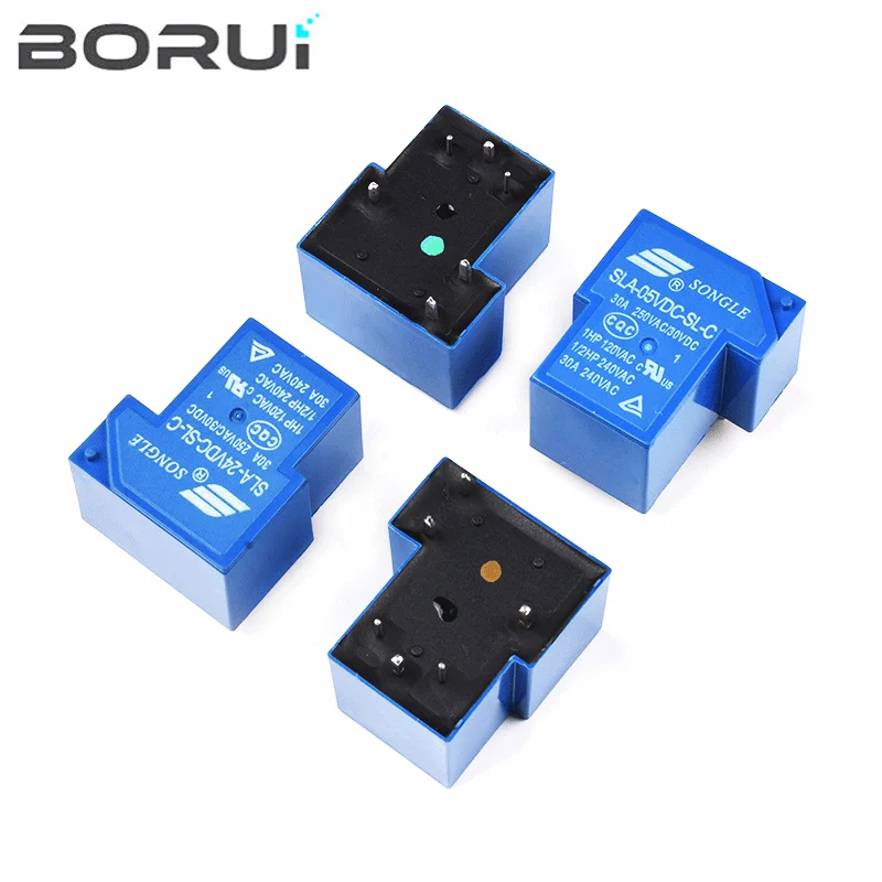 5PCS Power relays SLA-05VDC-SL-C SLA-12VDC-SL-C SLA-24VDC-SL-C 5V 12V 24V 30A 6PIN T90 new and original