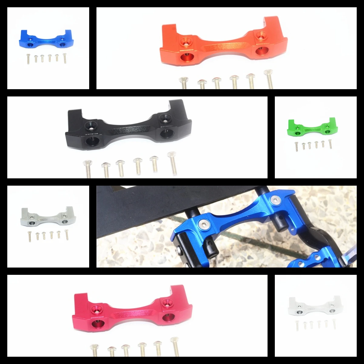 

GPM Aluminum Front Bumper Mount For ELEMENT RC 1/10 Enduro Sendero Trail Truck