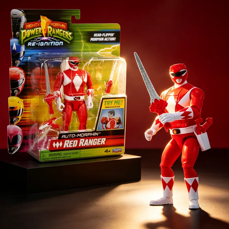 Model Kit Power Rangers - Genuine Playmates Colorful Star Power Rangers
