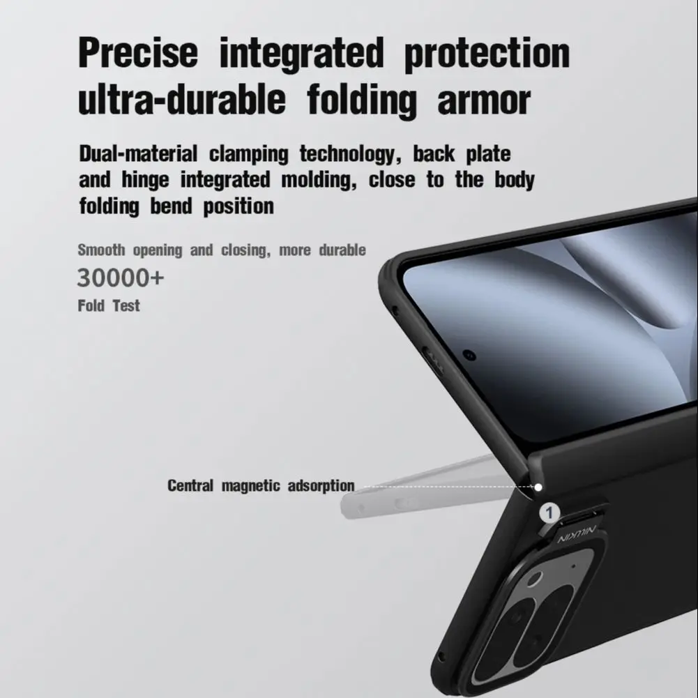 NILLKIN لجوجل بكسل 10 برو أضعاف Magsafe حافظة عدسة الكاميرا غطاء شفاف حامل Camshield الدعامة حافظة الإصدار المغناطيسي #2