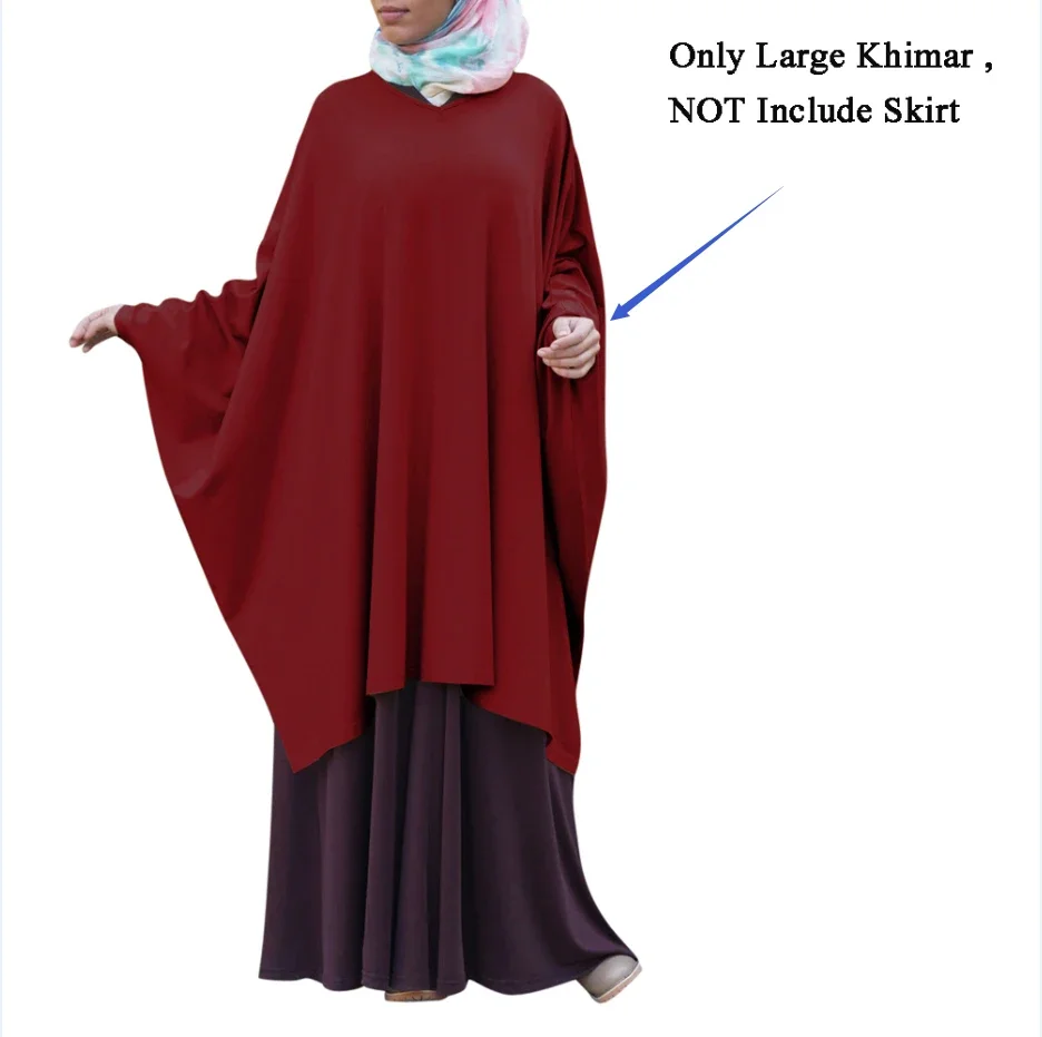 Niquabs-Kaftan islamique Ramdan Burkha pour femmes, tiens imar musulman, Long, prière arabe, Farasha, vêtements généraux, Abaya, 1 pièce