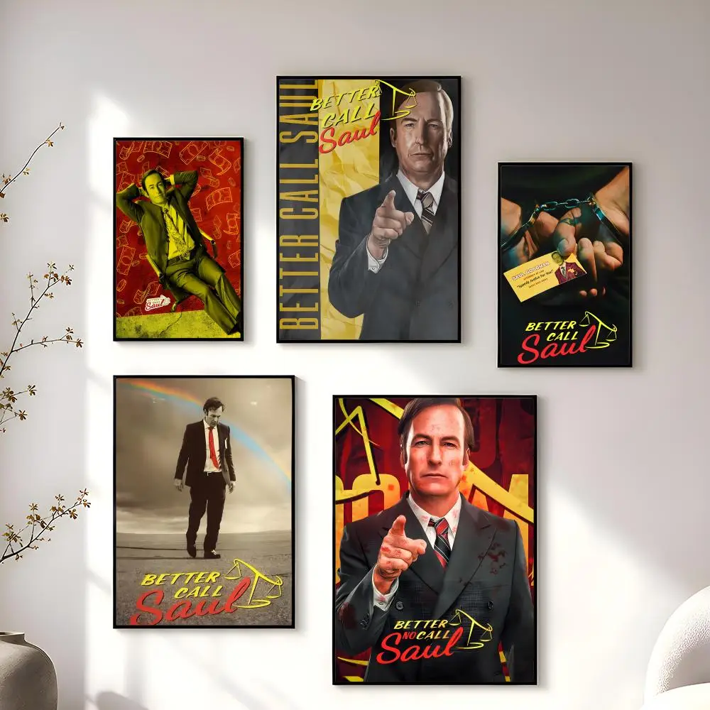 Classic Movie B-Better Call Saul Poster High-Quality And Affordable Wall Stickers For Dormitory And Living Room Decoration