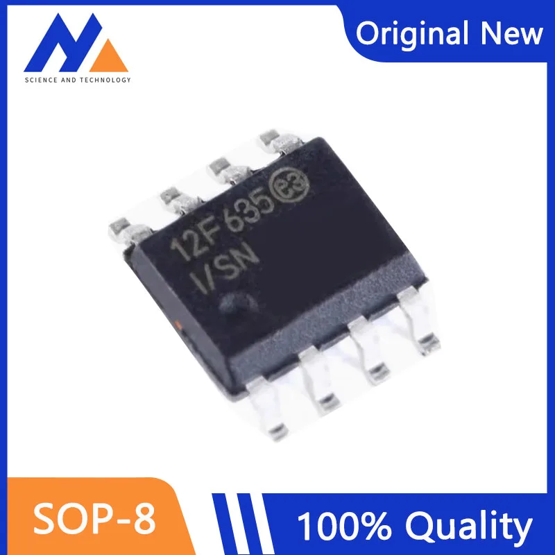 5-20PCS 12F635 PIC12F635 Microcontroller chip 100% Original New SOP-8