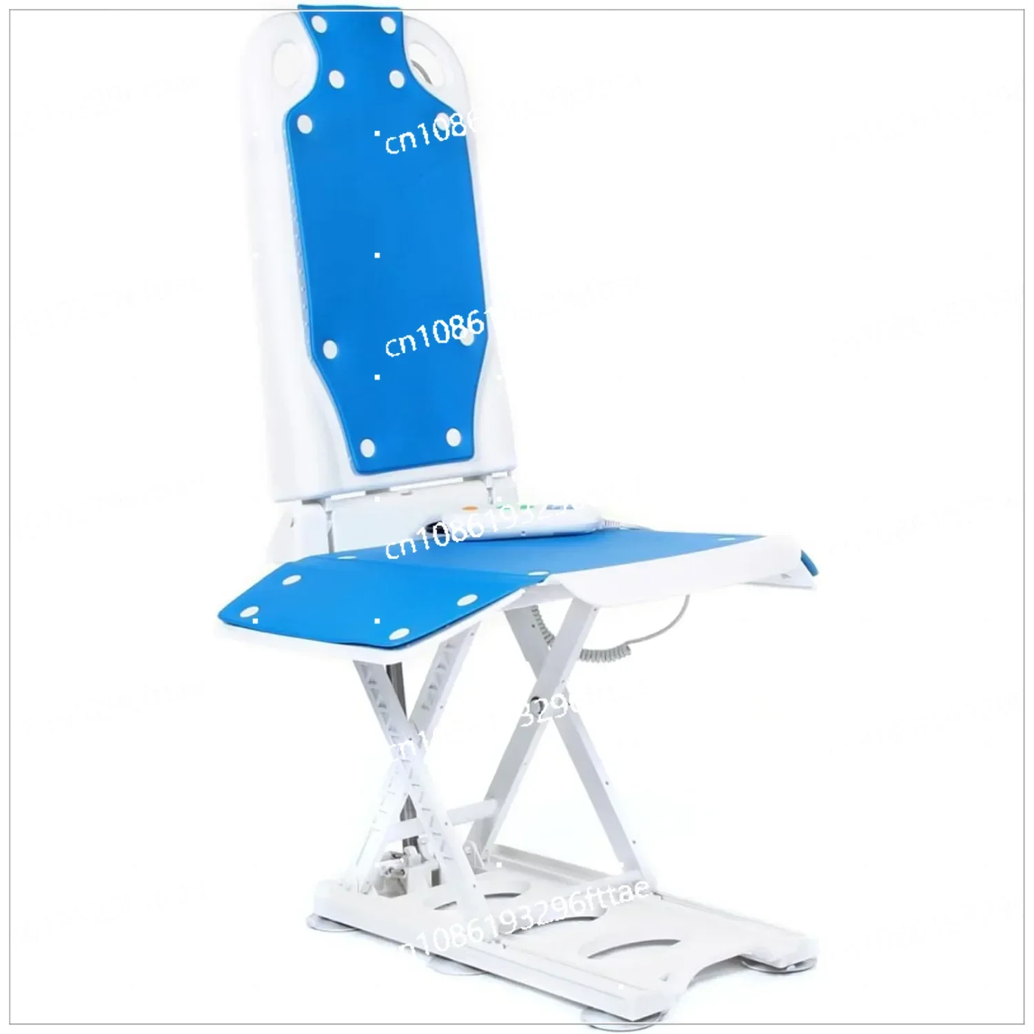 Electric Chair Lift, Get Up From Floor, Floor Lift, Can Be Raised To 20” Help You Stand Up Again, Item Weight 30 LBS,Blue