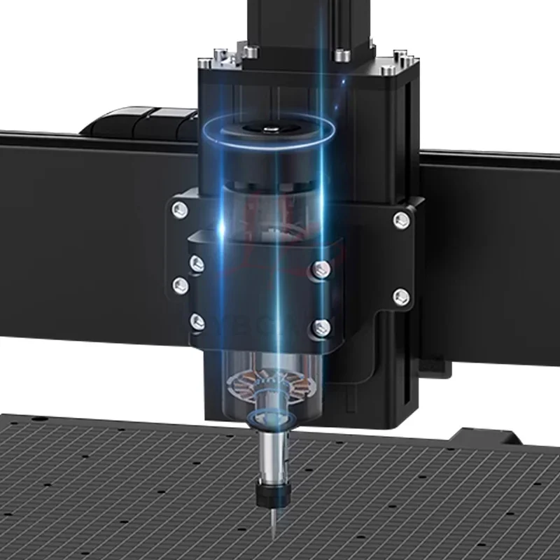 

LY 4540 Plus 10W 20W 40W Laser CNC Engraving Wood Router Machine Spindle 500W Ball Screw Linear Guide Rail Option Rotary Axis