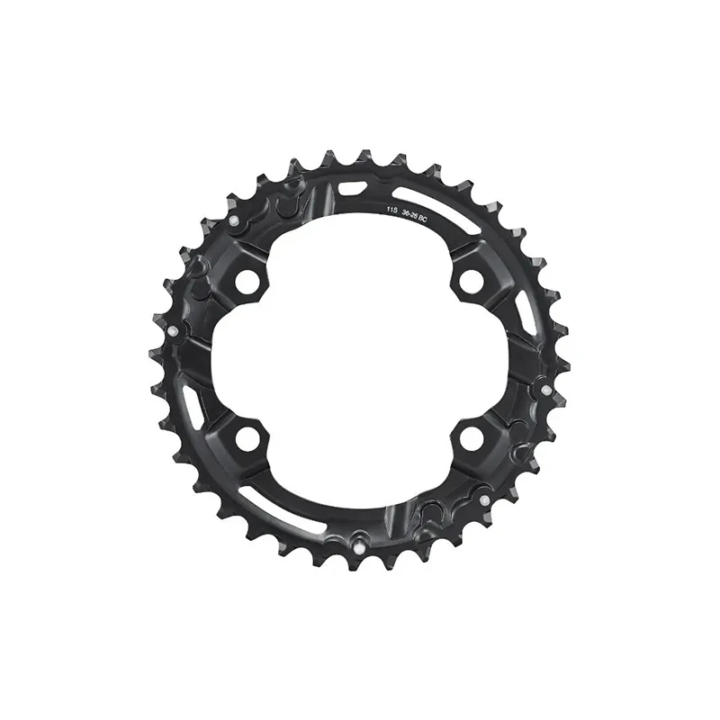 Shimano FC-M5100/MT510 Bicycle Crankset Chainring 11S 64/96BCD 26T-36T Double Chainring Chain Wheel MTB Mountain Bike Sprocket