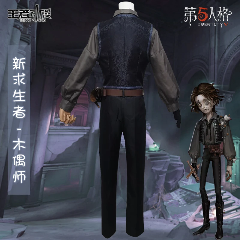 Costumes de Cosplay avec Perruque pour Homme et Femme, Uniformes d'Halloween, Robe de Soirée