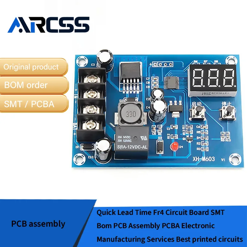 

Quick Lead Time Fr4 Circuit Board SMT Bom PCB Assembly PCBA Electronic Manufacturing Services Best printed circuits