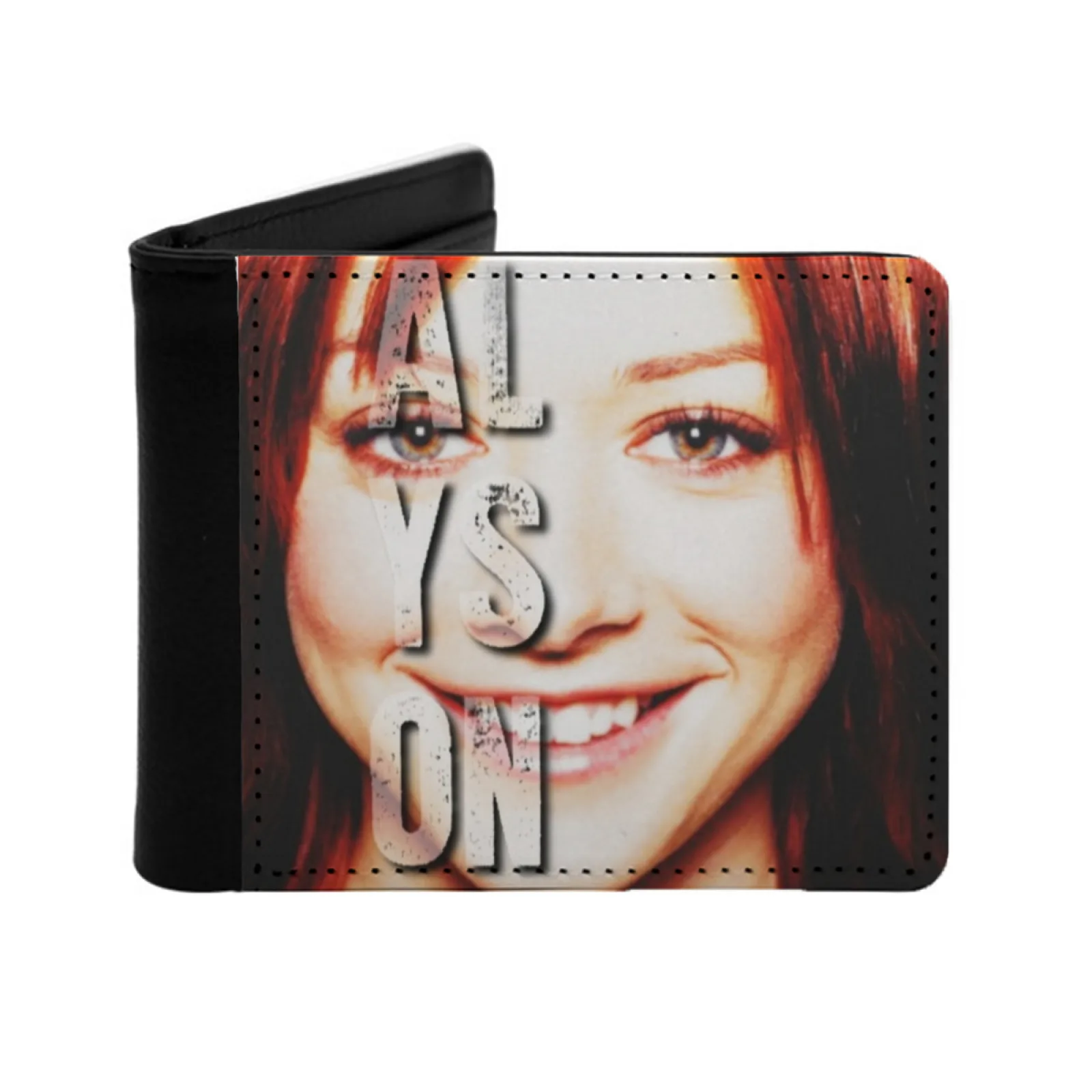 

Персонализированный кошелек Alyson Hannigan для мужчин и женщин, короткий карманный кошелек из искусственной кожи, Alyson Hannigan, Lily Willow Tv Alyson
