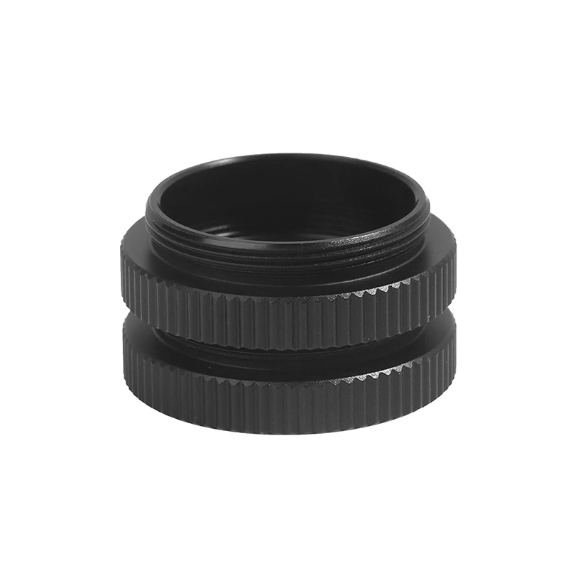 2pcs C-MOUNT 5MM Extension Tube Adapter C-CS Mount Adaptor Spacer Ring For CCTV Lens