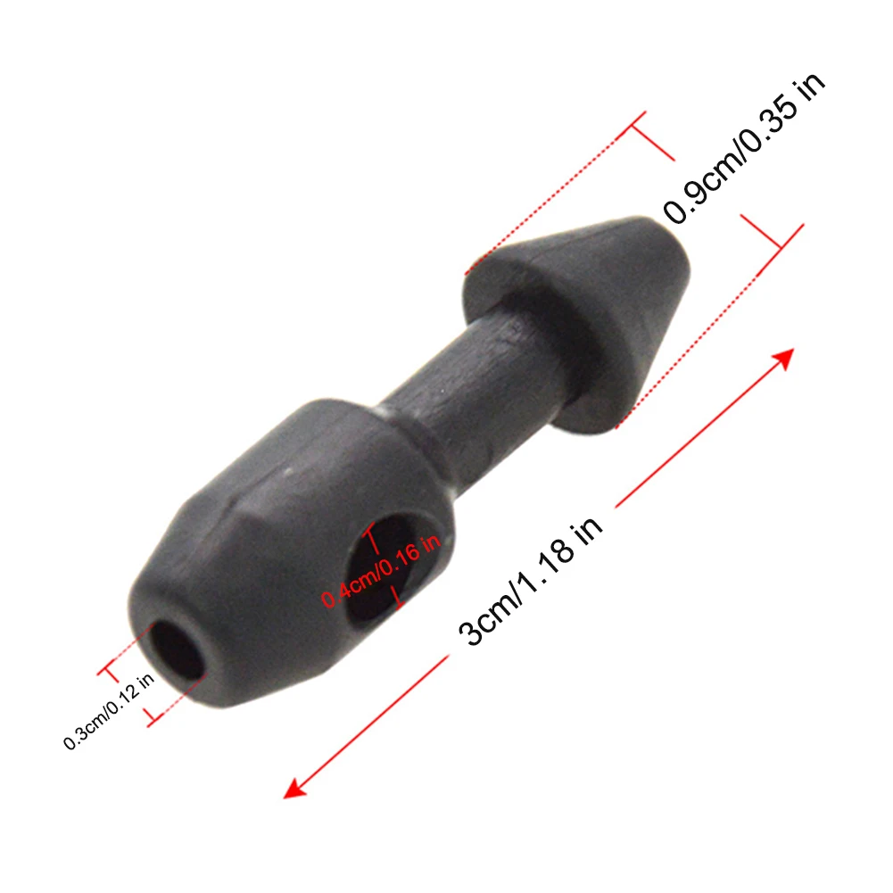 2 قطعة عظم الترقوة Spearfishing إدراج Speargun شريط مطاطي عظم الترقوة إدراج Spearfishing غواص ملحقات صيد سمك #6