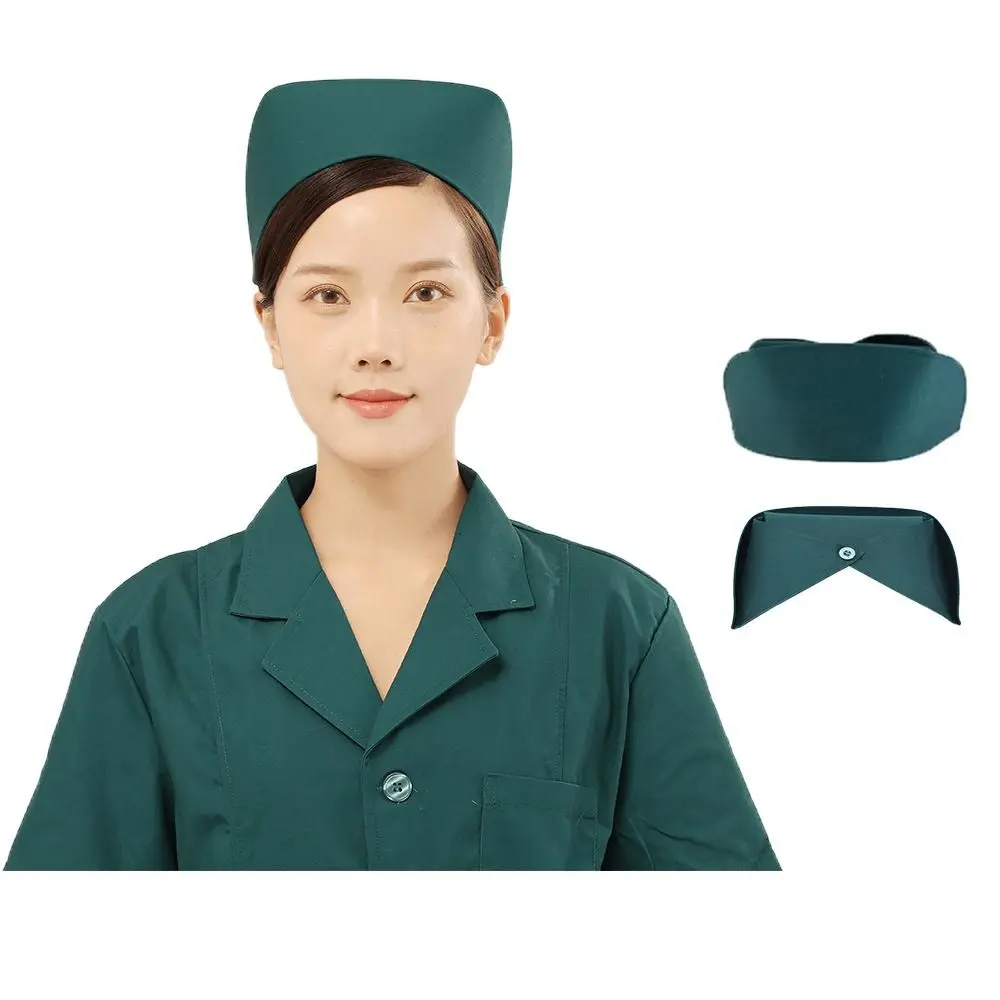 

New Costume Accessories Nurse Hat Nurse Headband Accessories Swallowtail Hat Durable Work Cap Operating Room