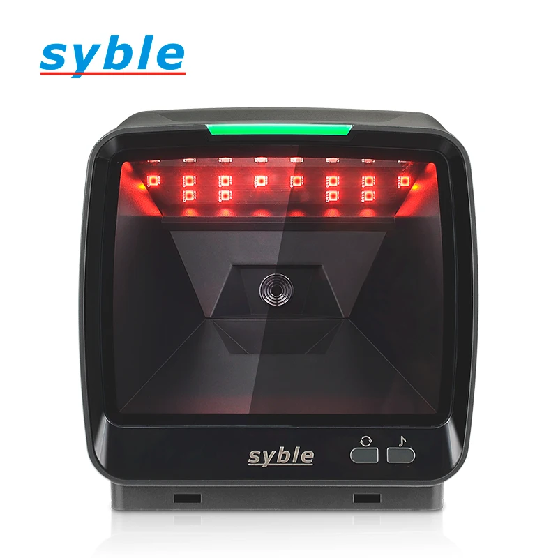 XB-8809H Leitor Codigo De Barras Wholesale 1d and 2d  Desktop Scanner PDF417 USB Barcode Reader for Supermarket
