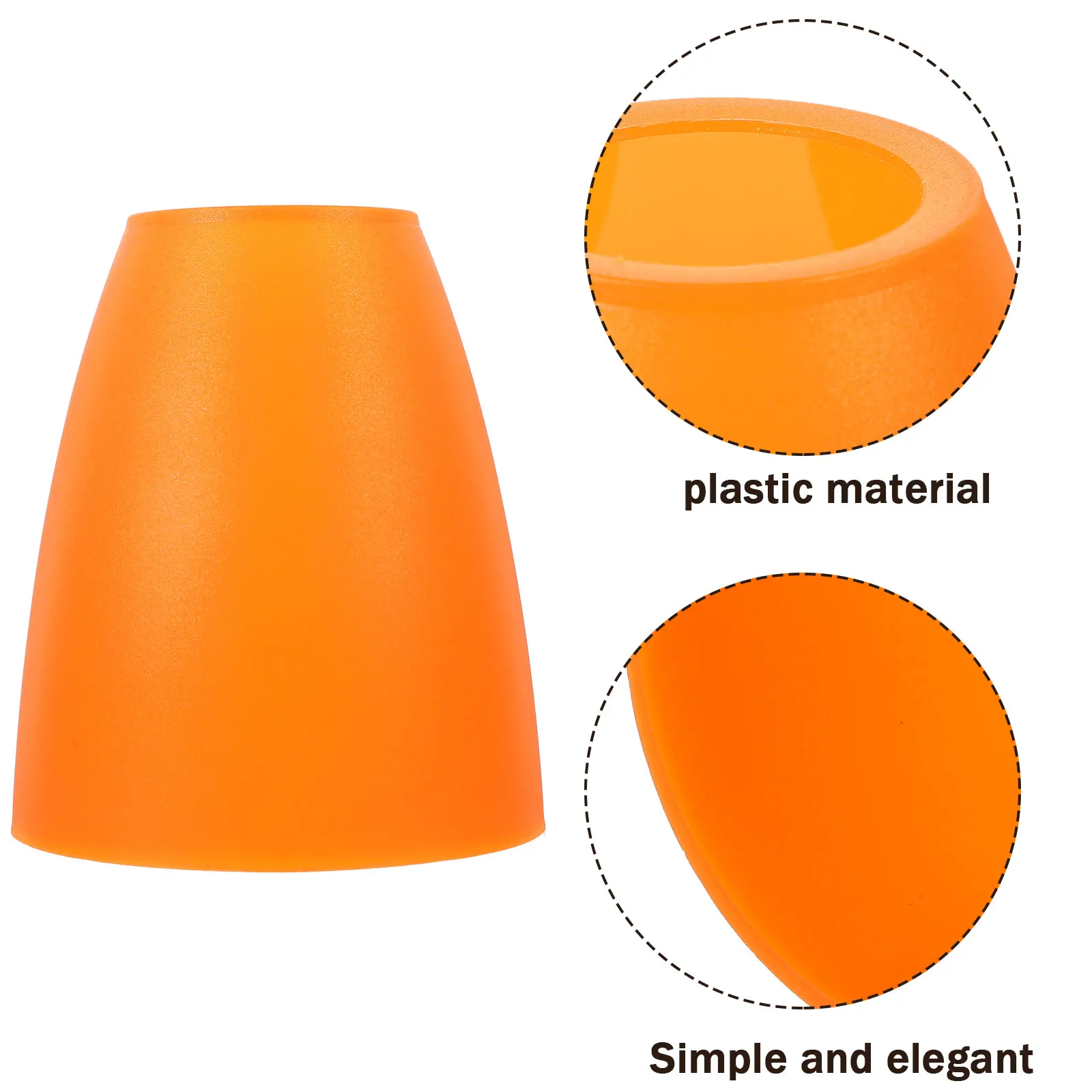 

2Pcs Retro Style Lampshade 42Mm Opening for Desk Wall Floor Table Ceiling Lights Small Lamp Shade Cover Vintage Plastic Light